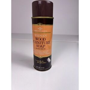 Vintage Weiman Wood Furniture Soap Herbert Stanley Collection 14 oz Aerosol Can‎